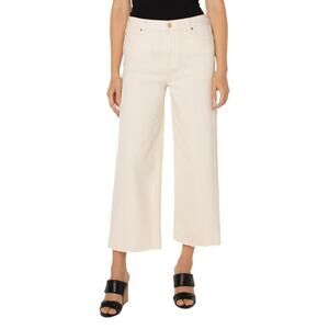 LIVERPOOL - Stride High Rise Wide Leg Crop Jean - Size 8/29 - NWT